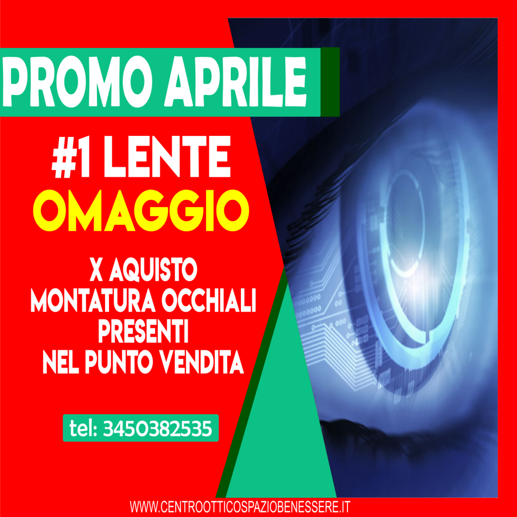 Promozione Vista Aprile 2020 Lente Omaggio