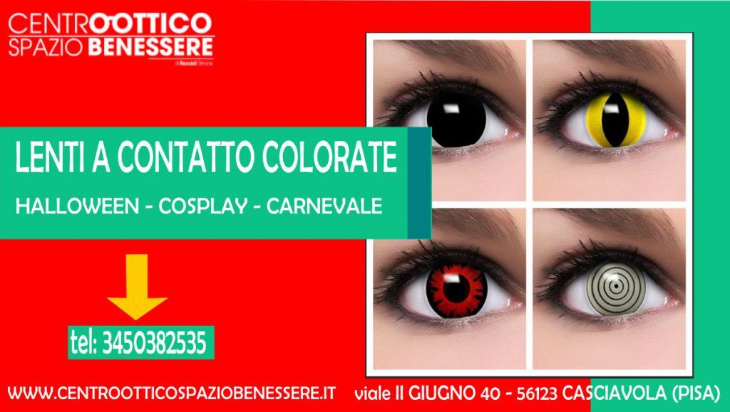 Lenti a Contatto Colorate Halloween
